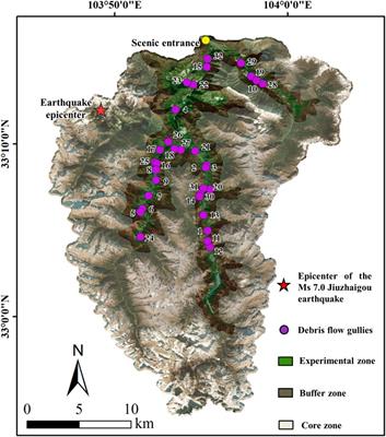 Engineering Planning Method and Control Modes for Debris Flow Disasters in Scenic Areas